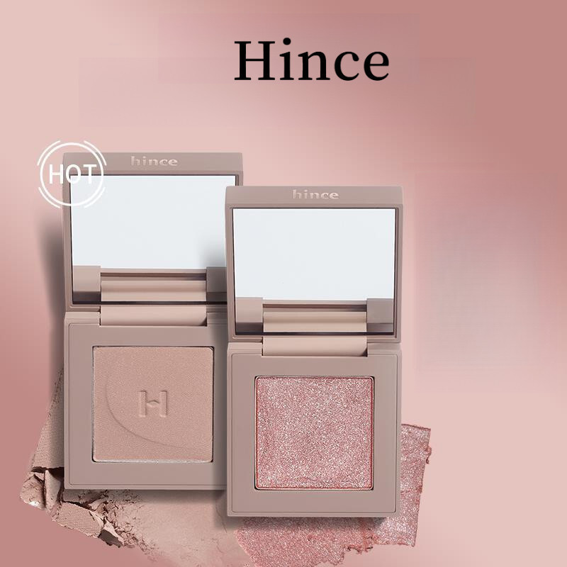 Kedy品⭐Hince Monochrome Eye Shadow Contour แป้งสีเทา Earth Color Blush Eye Modification Multi-Purpose
