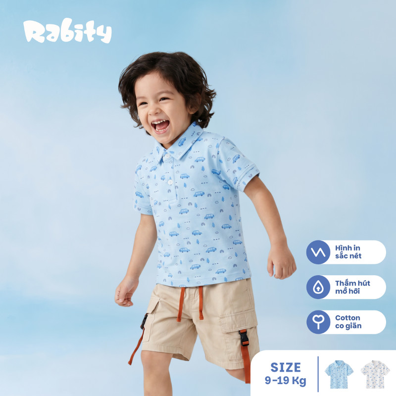 Rabity เสื้อยืดคอเต่าเด็กชาย 901.01