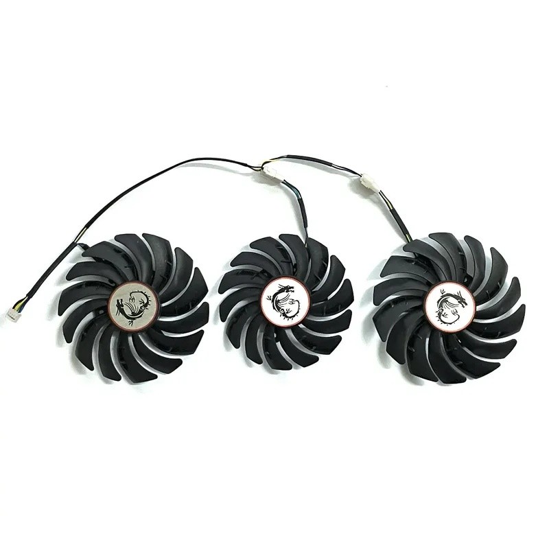 ใหม่ 85 มม.95 มม.4PIN PLD10010S12HH PLD09210S12HH GTX1080TI GPU พัดลมสําหรับ MSI GeForce GTX1080ti 1