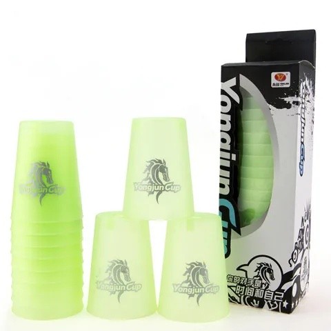Yongjun Speed Stacking Cup Competition Dedicated Cup Stacking Cup Mat Competitive UFO Cup Rubiks Cub