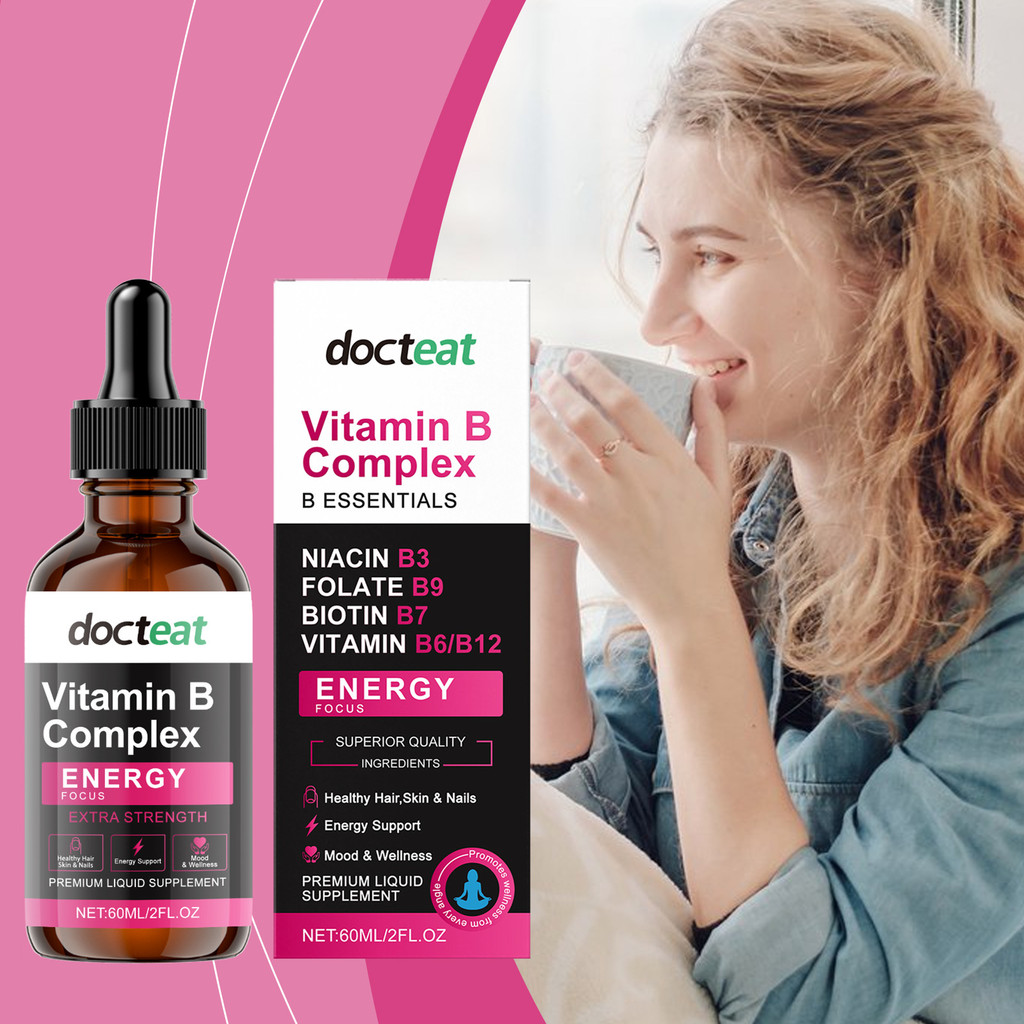 Docteat Multivitamin B อาหารเสริม Drops Mild Formula Moisturizing Care Body Comfort Care Drops080238