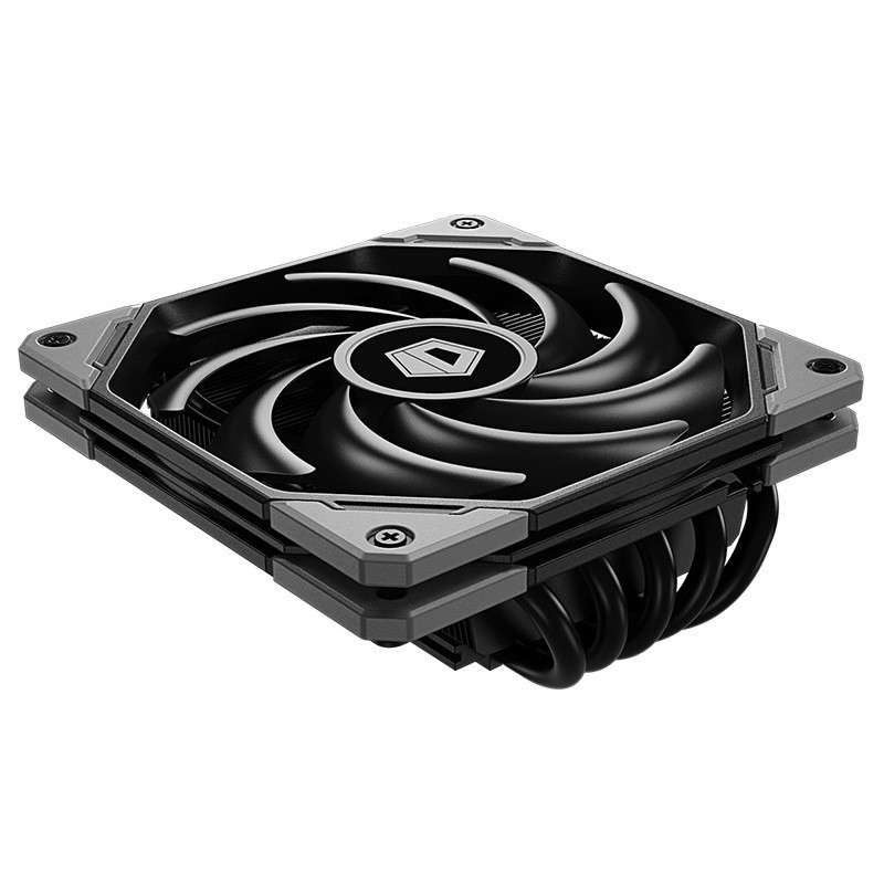 ID-COOLING IS-50X v3 คูลเลอร์ซีพียูแบบดาวน์โฟลว์ขนาดเล็กสำหรับหลายแพลตฟอร์ม มาพร้อมท่อระบายความร้อน 