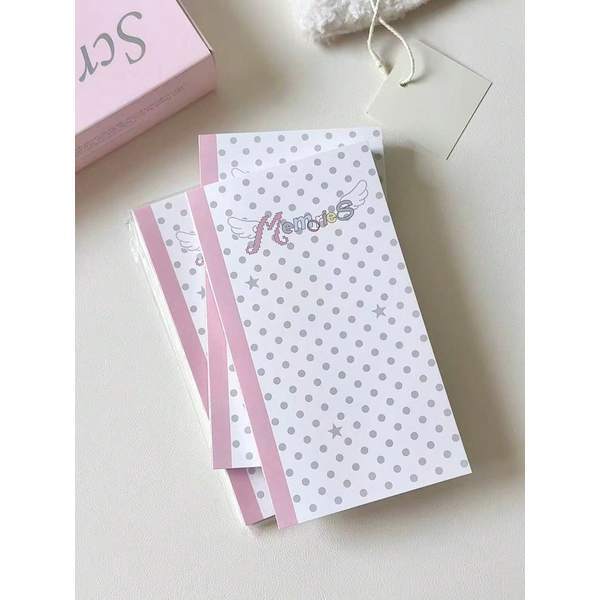 48 แผ่น A6 Basic Polka-Dot Explosive-Spine Planner (แก้ไข-หน้า)