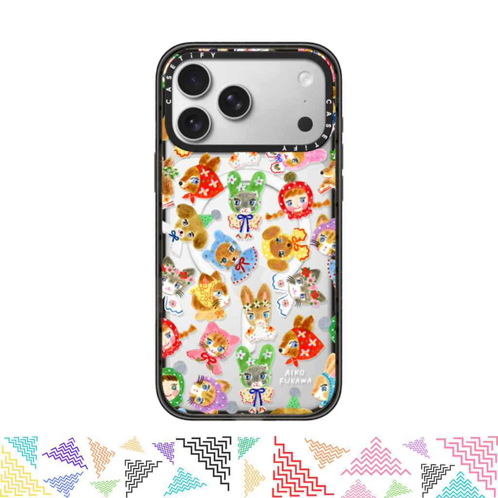 เคสมือถือ CASETiFY | Candy Face Party [Aiko Fukawa] For iPhone Samsung แท้ พร้อมส่ง เคสกันกระแทก