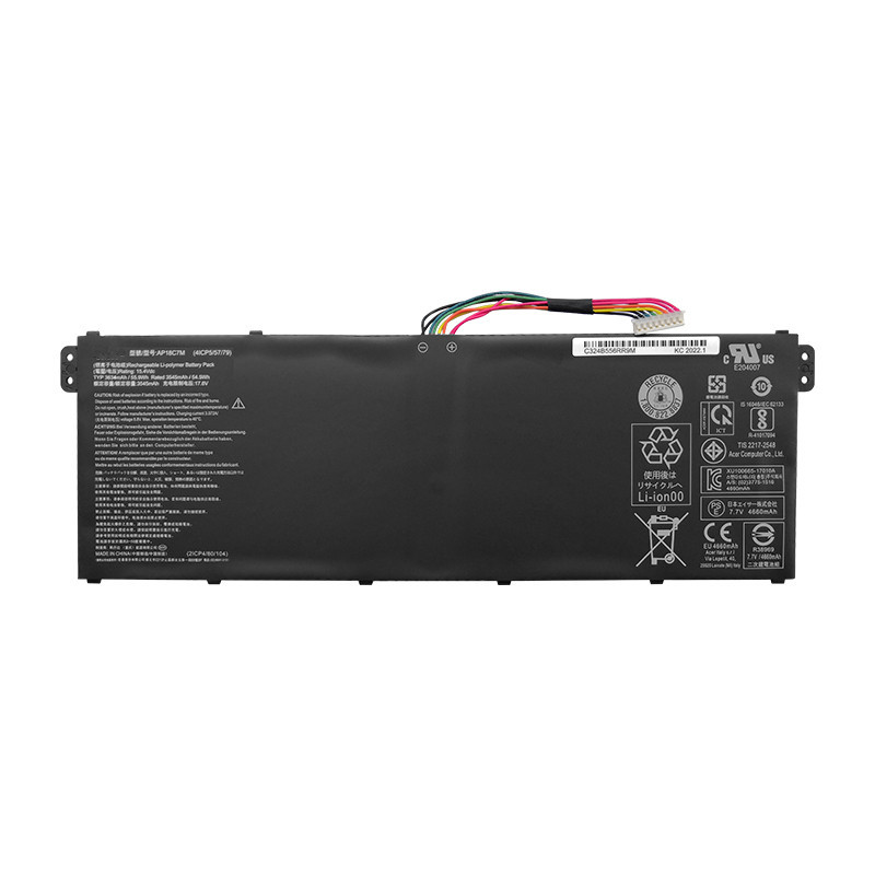 แบตเตอรี่โน้ตบุ๊ก Acer Spin 5 SP513-54N SP513-55N AP18C7K AP18C7M