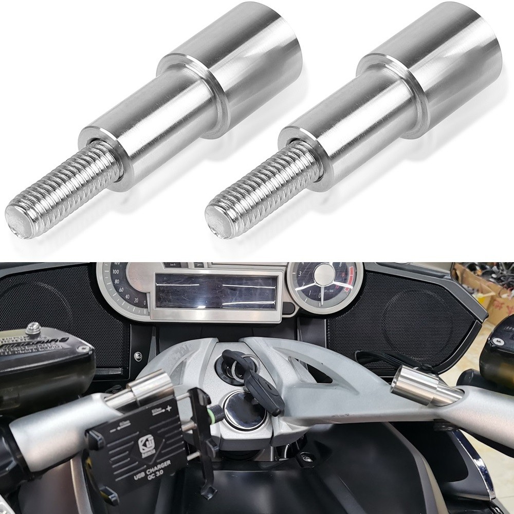 รถจักรยานยนต์โทรศัพท์มือถือนําทางวงเล็บจับขยายบาร์สําหรับ BMW K1600 GT/GTL/B, R1200RT/R1250RT 14-20