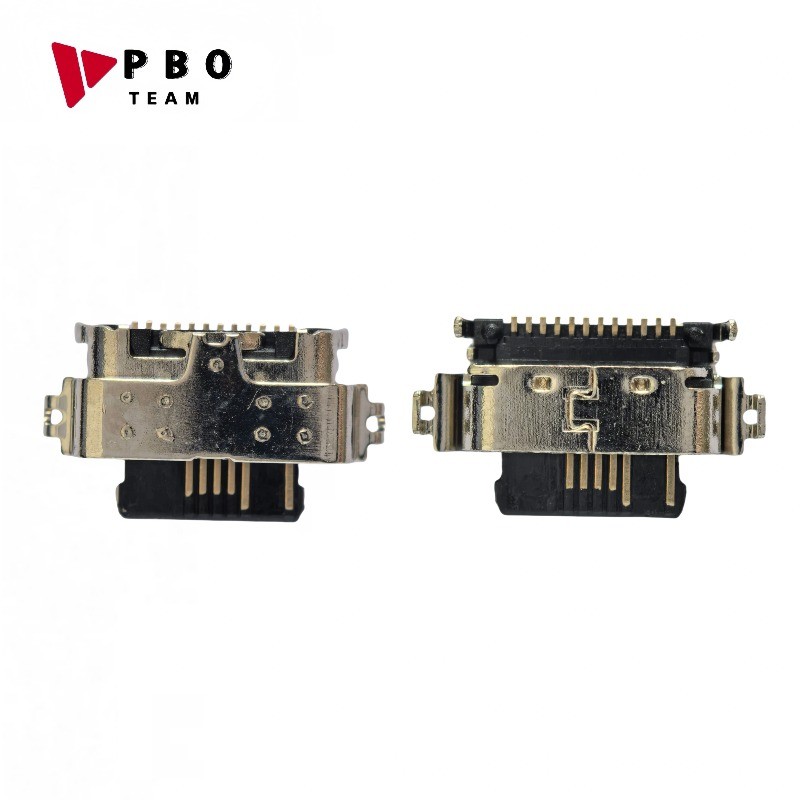 JDT 10-50PCS Type-C USB Charger Dock ชาร์จพอร์ตปลั๊ก Charger Connector สําหรับ TCL 20SE T671H 20 5G 
