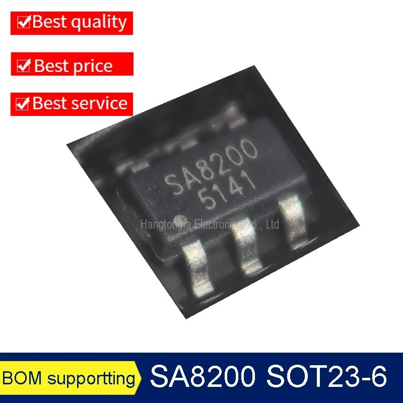 10 ชิ้น/ล็อต SA8200 8200 SOT23 SOT23-6 SMD