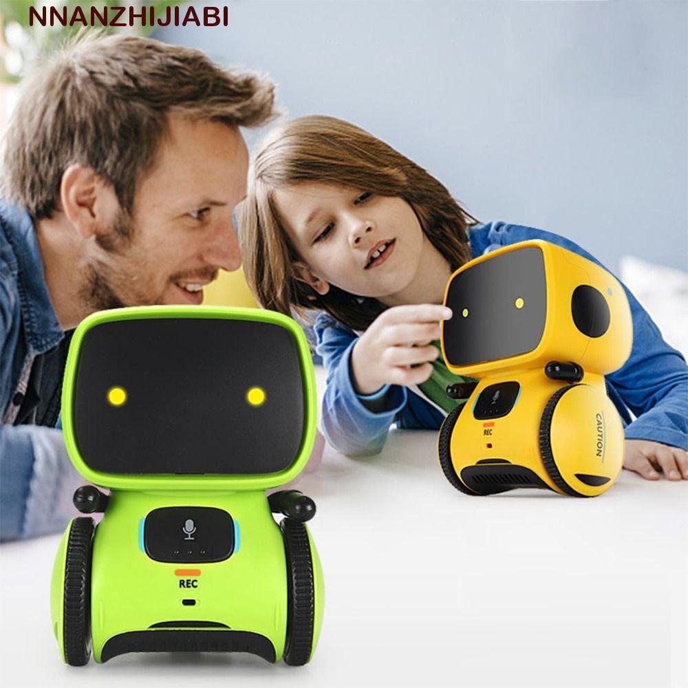 NANZHIJIABI Emo Robot, ฟังก์ชั่นร้องเพลง Touch Control Smart Robot, ของเล่นน่ารักเต้นรําฟังก์ชั่นเซ็