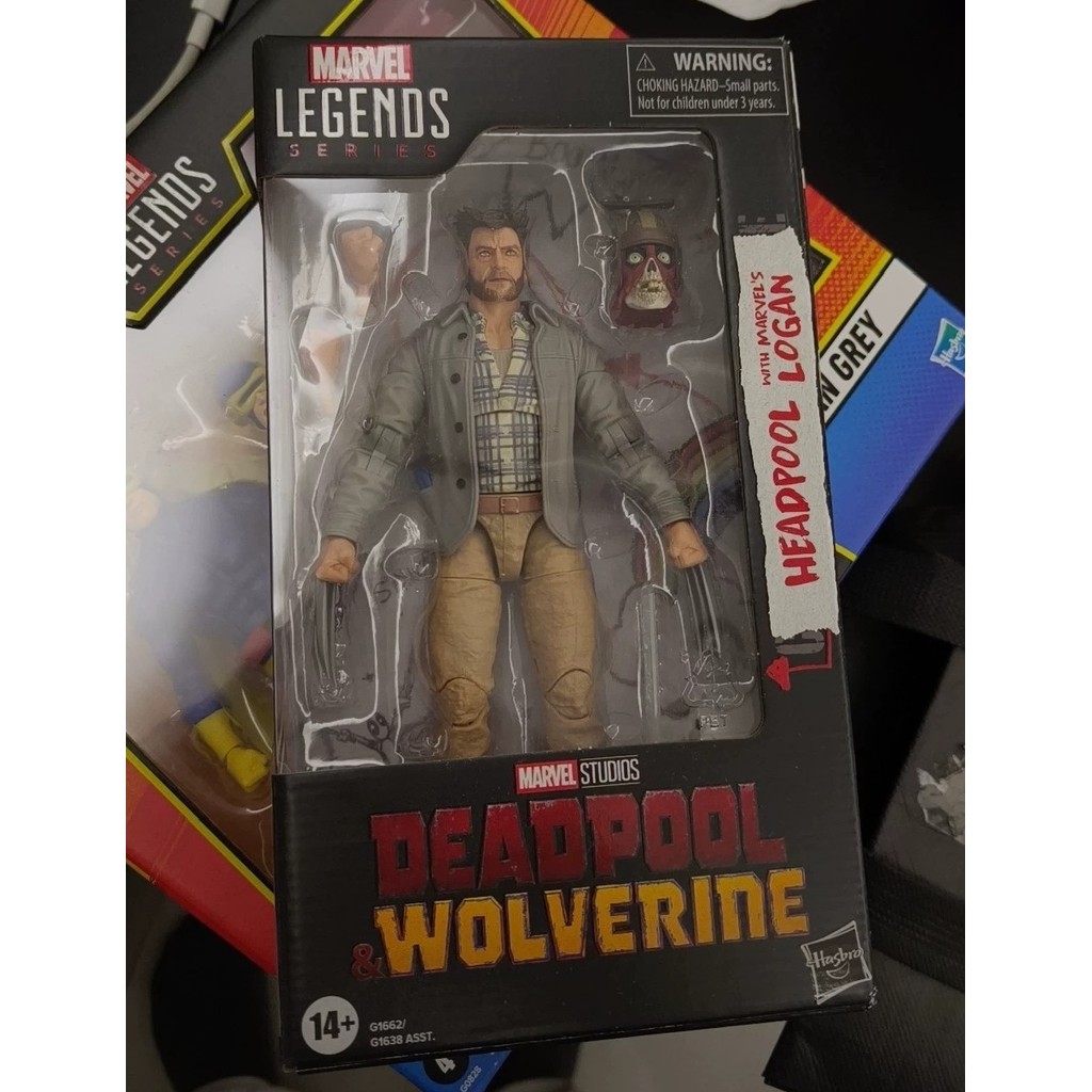 Hasbro Wolverine ml Marvel Legend Series Deadpool 3 Logan Casual Clothes Wolverine