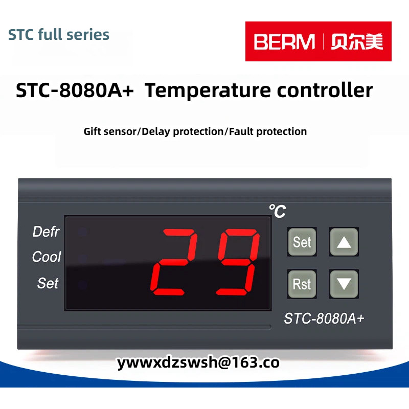 BERM Thermostat STC-8080A + STC-100A/1000/8080A STC-9200 Thermostat Microcomputer สวิทช์เครื่องทําคว