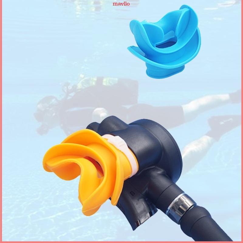 MAVLO Scuba Mouthpiece ซิลิโคน Scuba Regulator Mouthpiece ดําน้ําปาก