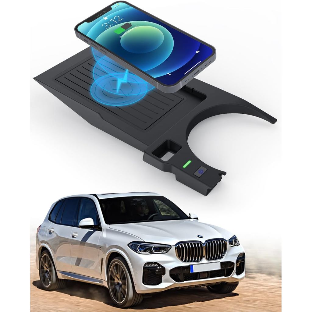 เครื่องชาร์จไร้สายสําหรับ BMW X5 อุปกรณ์เสริม 2024 2023 2022 2021 2020,สําหรับ BMW X6 X7 X5M X6M 202