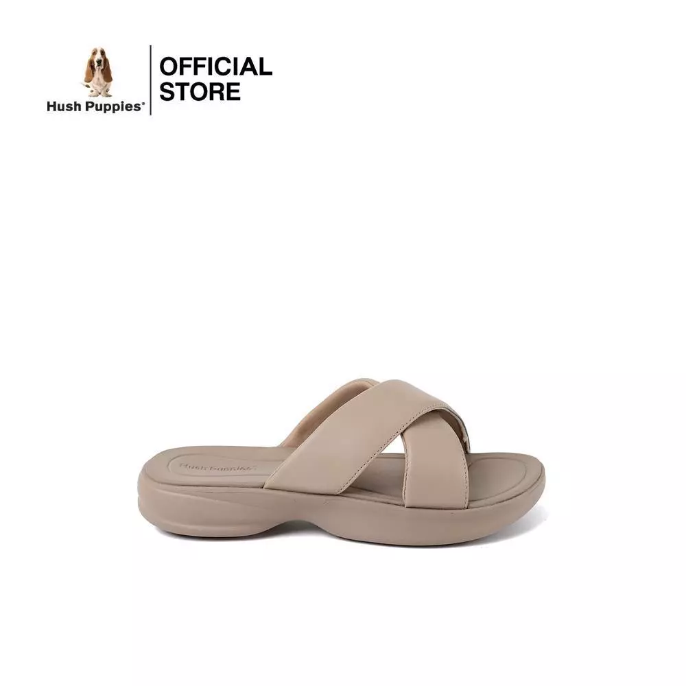 Hush Puppies รองเท้าผู้หญิง รุ่น HP PWSFQ5123DB - สีเบจ (รองเท้าแตะแบบสวม)