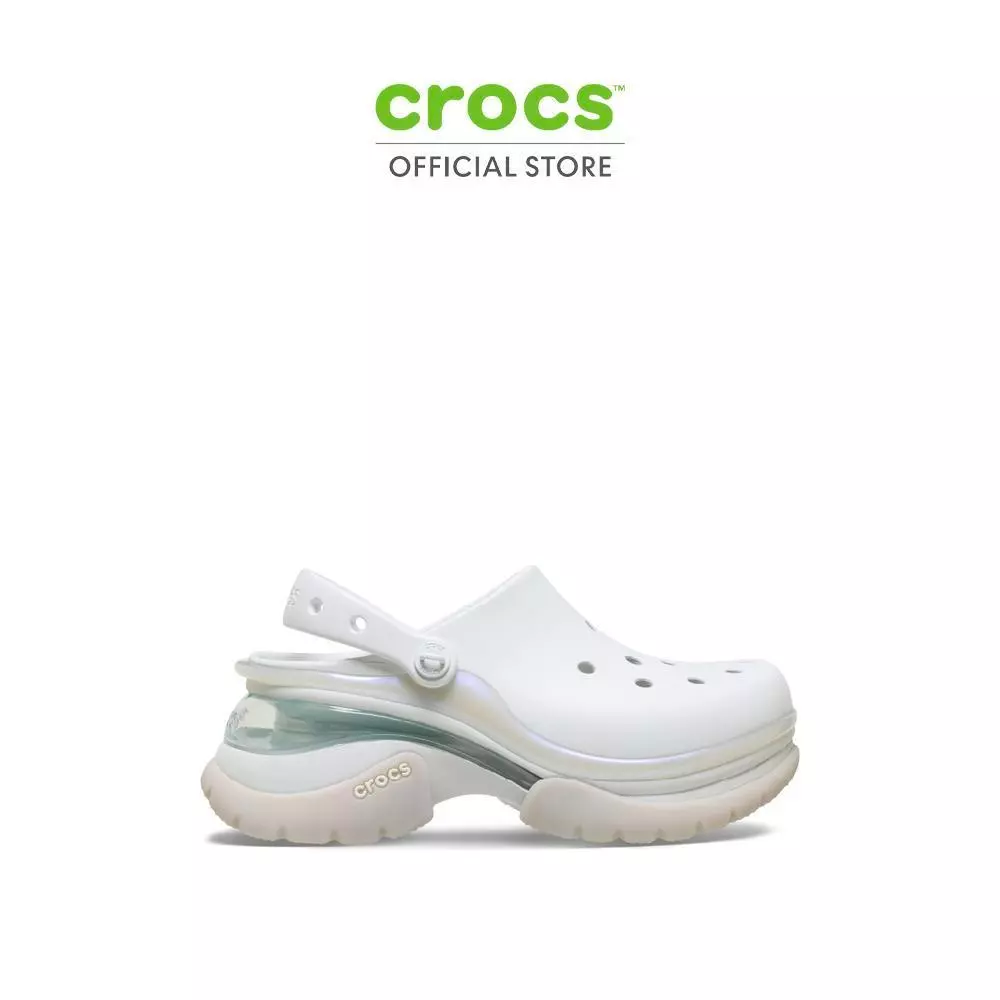 CROCS รองเท้าลำลองผู้หญิง SUPER BAE CLOG รุ่น 212811-1NK - MOONLIGHT