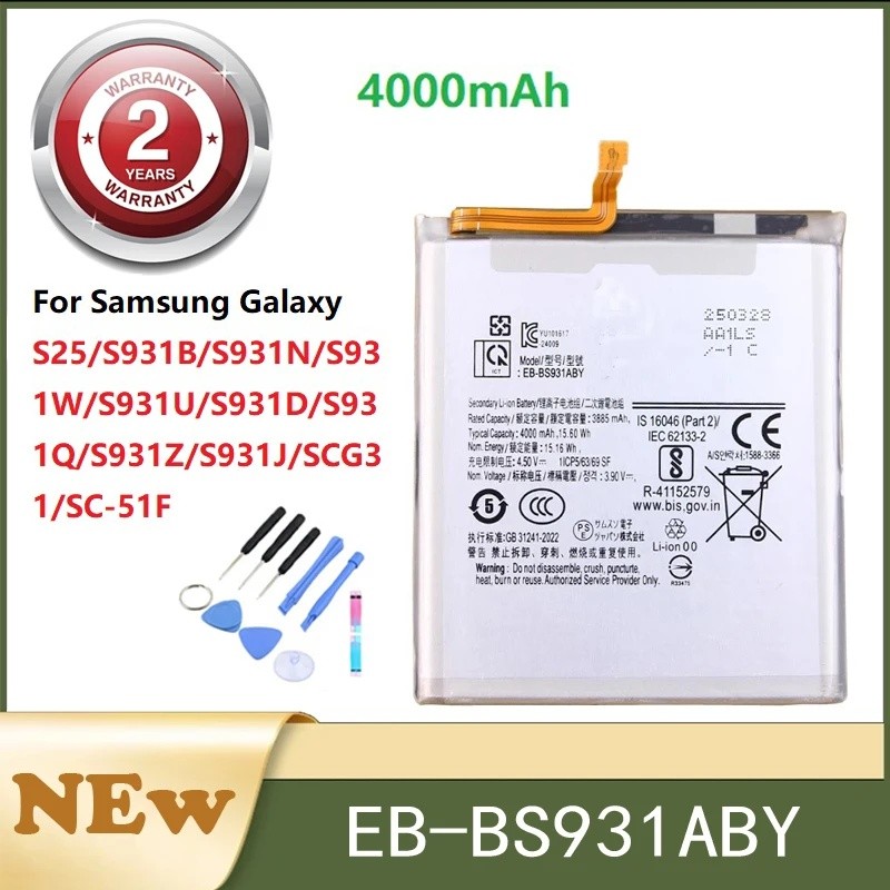 4000mAh EB-BS931ABY สําหรับ Samsung Galaxy S931D/S931Q/S931Z/S931J/SCG31/SC-51F/S25/S931B/S931N/S931