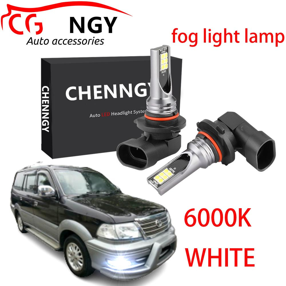 สําหรับ Toyota REVO 2002 2003 2004 / Toyota usner 2003 - 2007 - 6000K Combo LED ไฟตัดหมอกชุดหลอดไฟหม