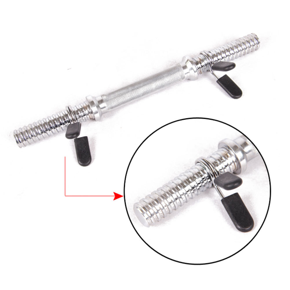 RASTKY Dumbbell Spring Lock ทนทาน Secure Weightlift Clamp สําหรับออกกําลังกายที่บ้าน 4 ชิ้น Spinlock