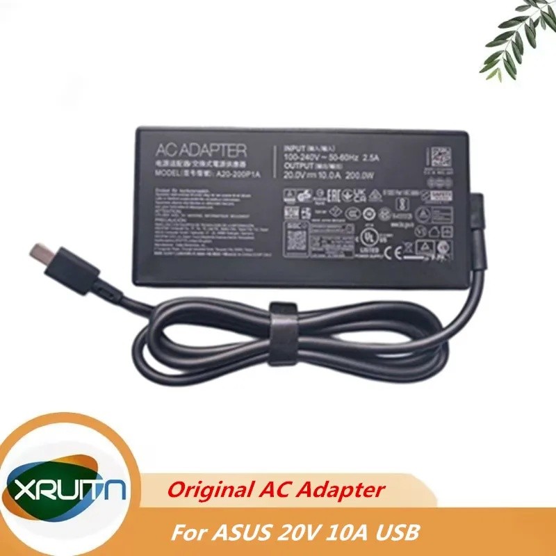 ของแท้ 20V 10A 200W A20-200P1A AC Adapter Charger สําหรับ Asus ProArt P16 H7606WP ROG Zephyrus G16 G
