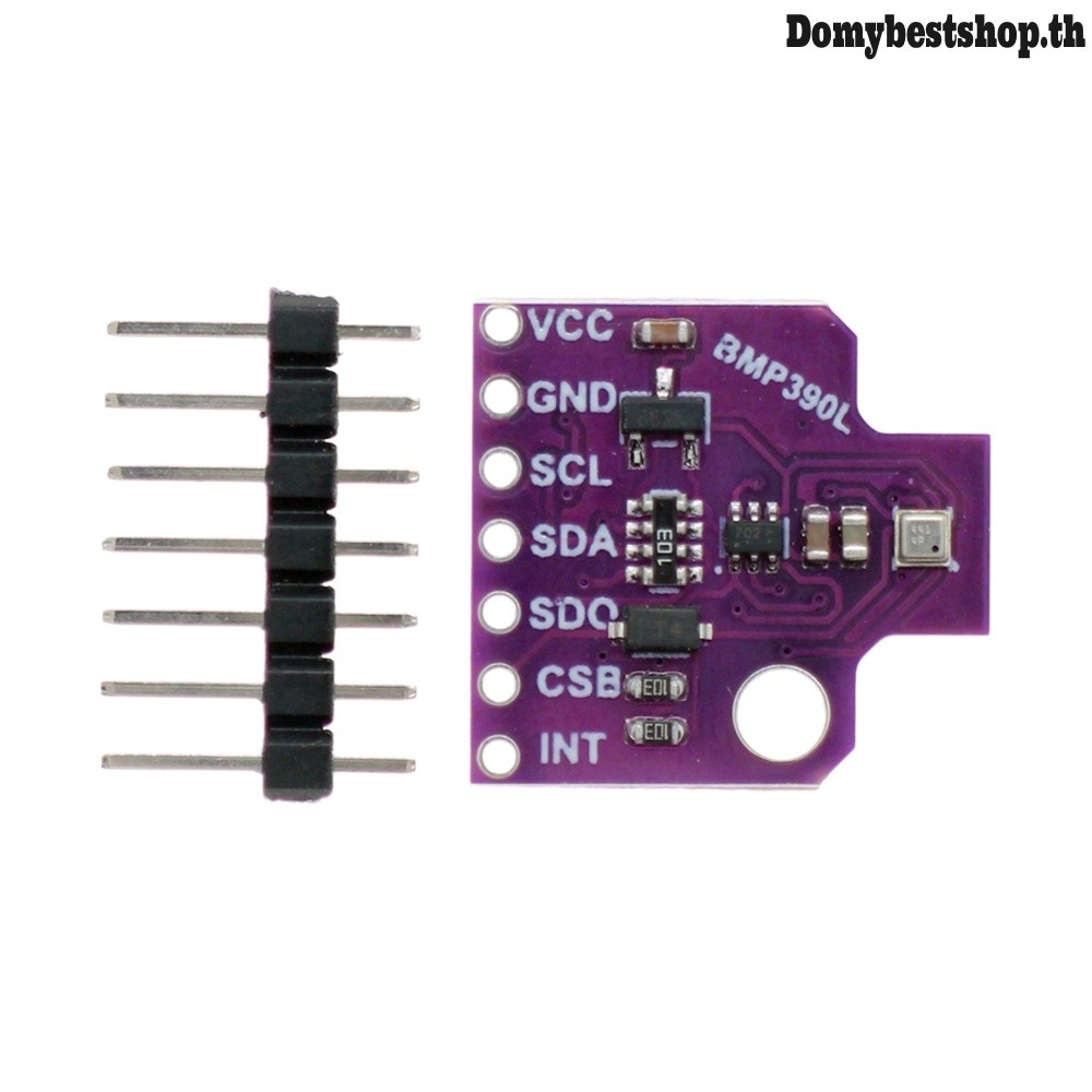 BMP390L โมดูลเซ็นเซอร์ความดันดิจิตอลบารอมิเตอร์ PCB แรงดันไฟฟ้ากว้าง 1.65-3.6V