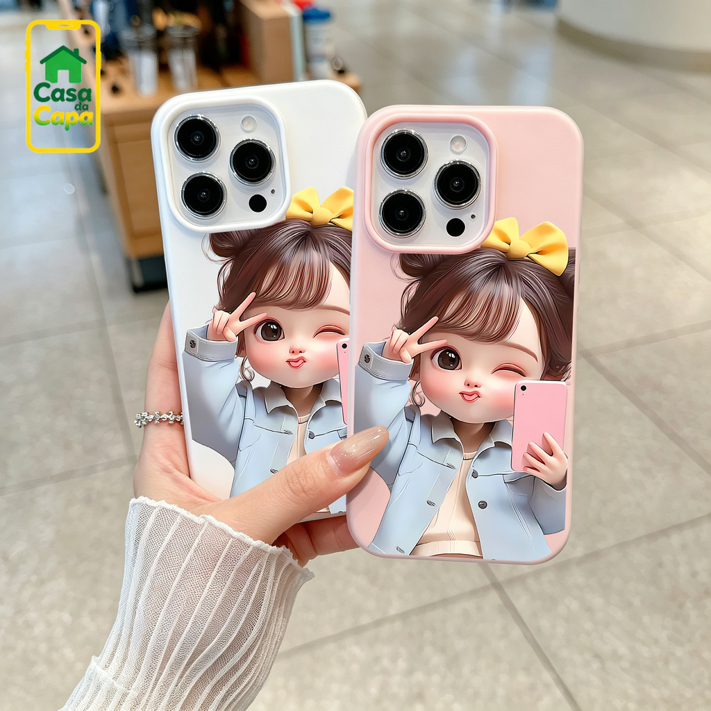 เคสไอโฟนนุ่ม สัมผัสนุ่มนวล ป้องกันรอยขีดข่วนและกระแทก สีสดใส เข้ากับ iPhone 11 ถึง 17ProMax XPGDEHY14