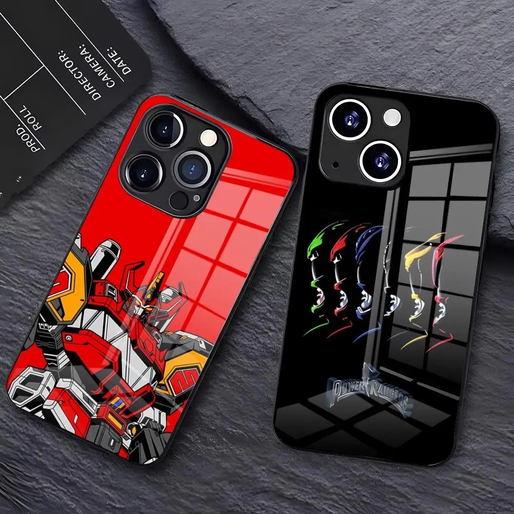 BK-1 PowerS-COOL R-Ranger เคสโทรศัพท์สําหรับ IPhone 17 Pro Max 18 16 15 14 Pro Max 13 11 X Xs Xr 8 7