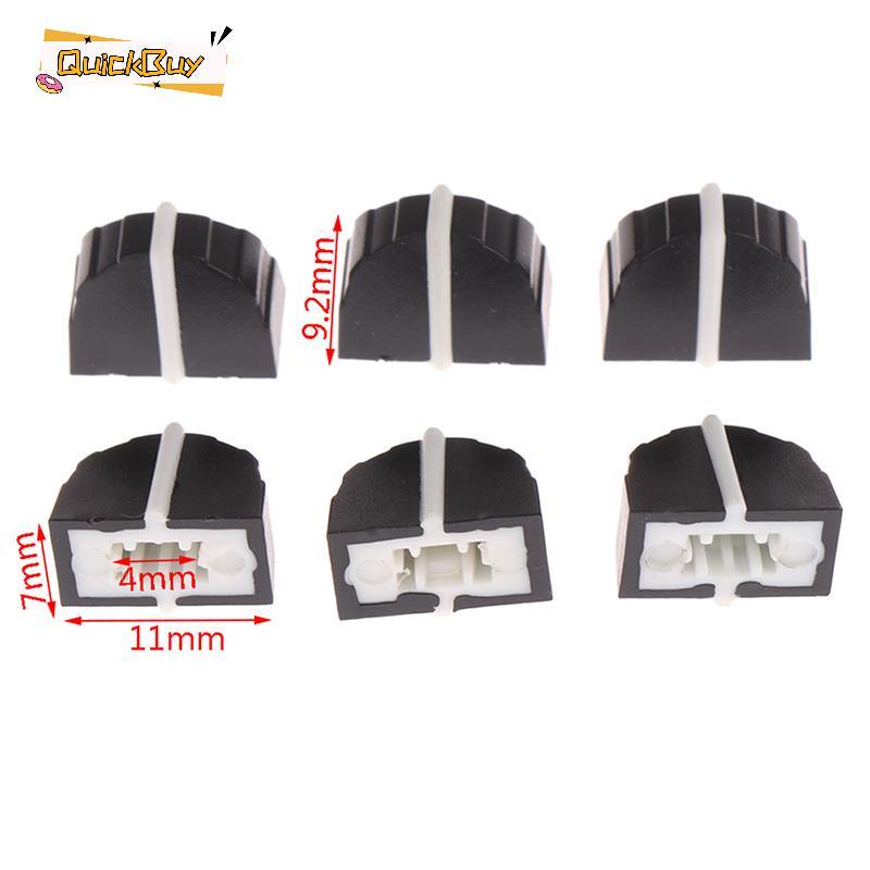 QuickBuy> 10pcs DBX2231 Equalizer Fader Cap 11MMX9MM Hole 4MM Potentiometer Fader Knob Cap
