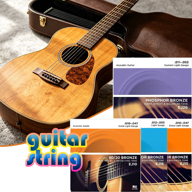สาย dadario ดั้งเดิม EJ10/EJ15/EJ16/EJ26 d addario สายกีต้าร์ daddario ดั้งเดิม สายกีตาร์