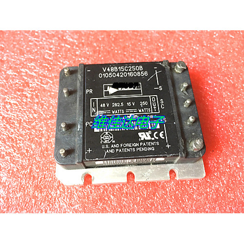 V48B15C250BS V48B15C250BF โมดูล 48V ถึง 15V 250W การประกันคุณภาพ
