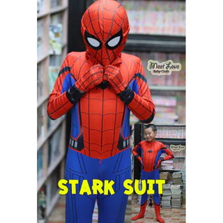 ชุดสไปเดอร์แมน ชุด Spiderman ภาคต่างๆ Velocity Stark Suit Into The Verse สไปเดอร์ สไปเดอร์แมน ชุดแฟนซี ฮีโร่ พร้อมส่ง