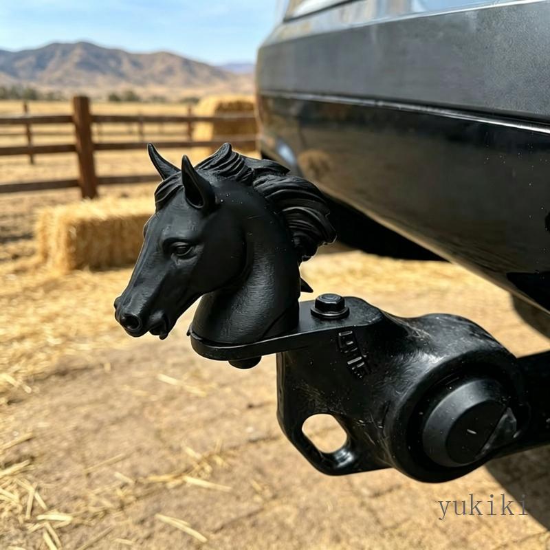 Kiki Trailer Hitch Cover Universal Trailer Hitch Decorative Cap Weatherproof Guard