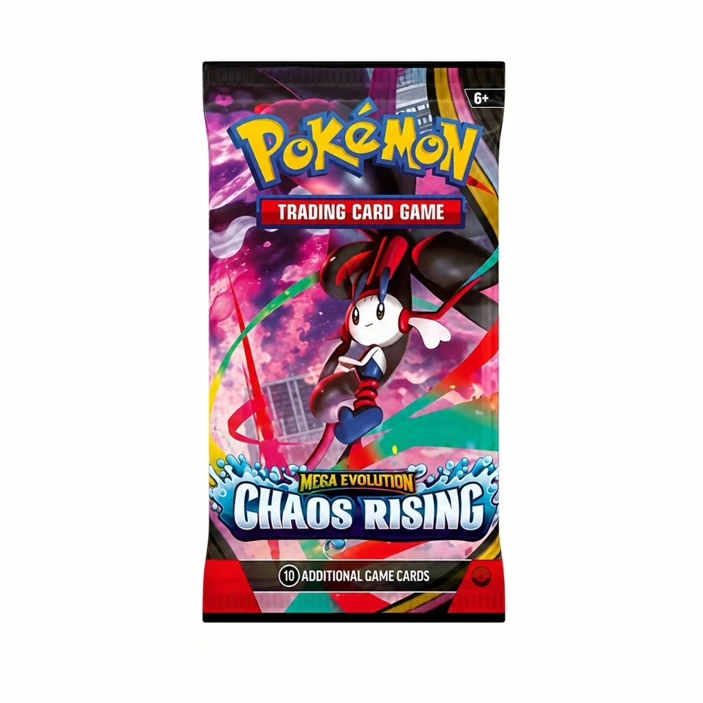 🔥พร้อมส่ง🔥 Pokémon ME04 Chaos Rising Mega Evolution Booster Pack การ์ดโปเกมอน 10 ใบ/ซอง มี 4 ลาย thumbnail 4