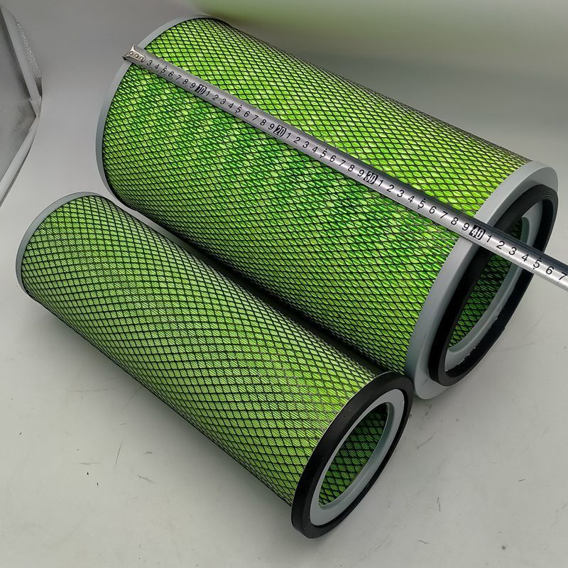 กรองอากาศรุ่น KW2340J4 สำหรับรถบรรทุกขุดสินค้า Sinotruk Wangpai 777B 4108 และเครื่องสกรู