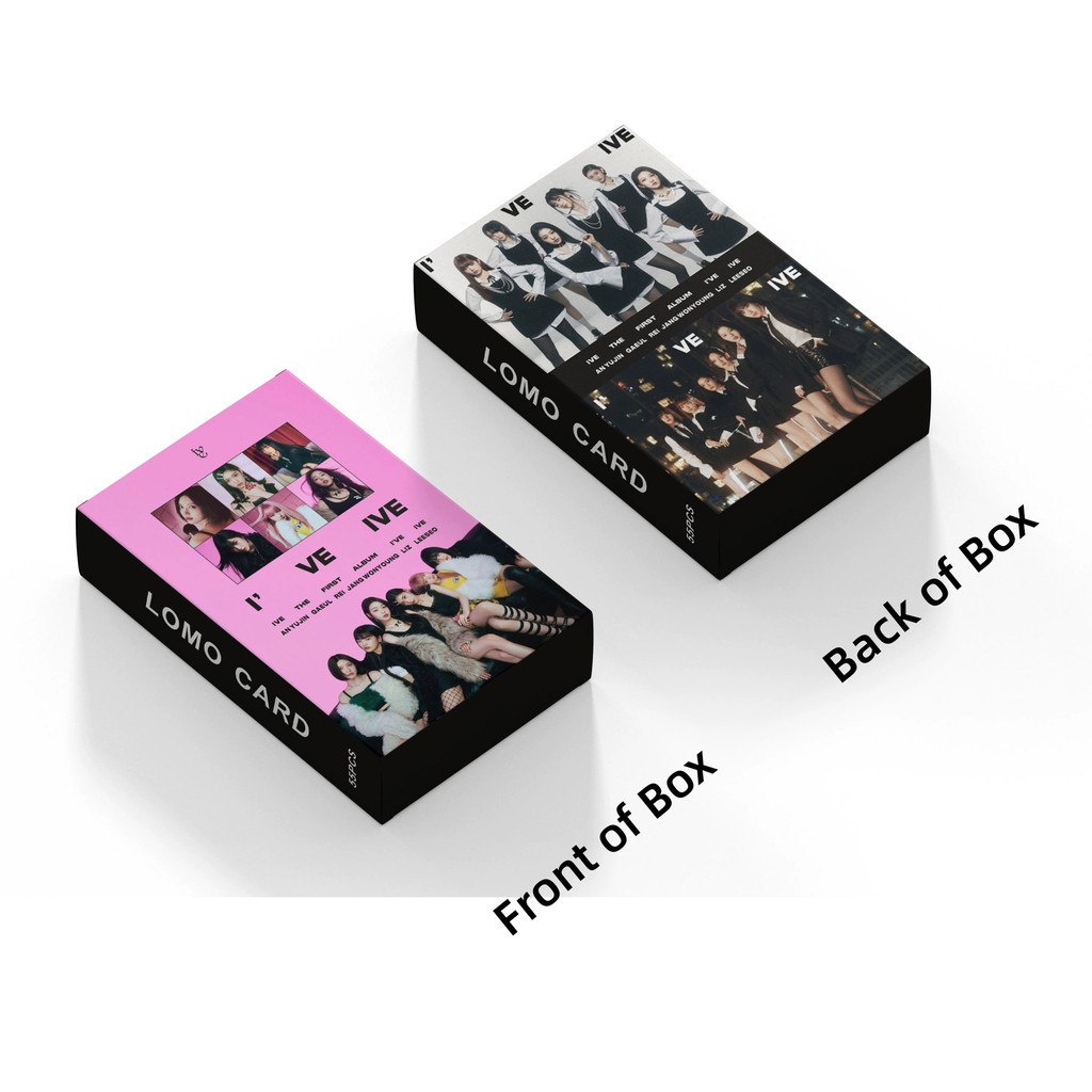 55 IVE อัลบั้ม IVE IVE Photocard Lomo Photocard โปสการ์ด Zhang Yuanying