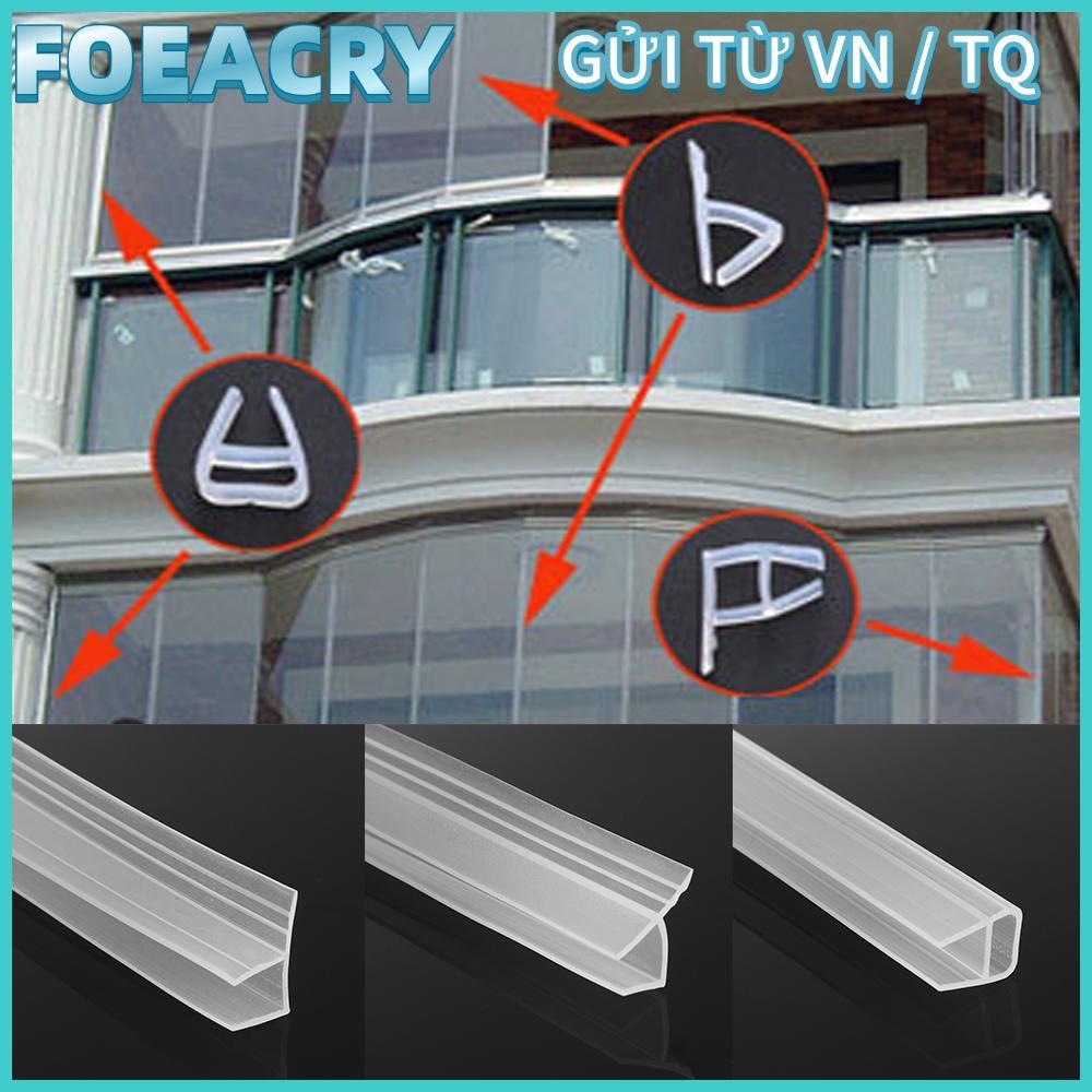 FOEACRY 1M 6-12 มม.FU h Shape Seal Strip Home & Living Bath Screen Home Improvement Window Seal