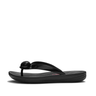 FITFLOP X KH IQUSHION BUTTON รองเท้าแตะผู้หญิง รุ่น AUQ-001 สี BLACK
