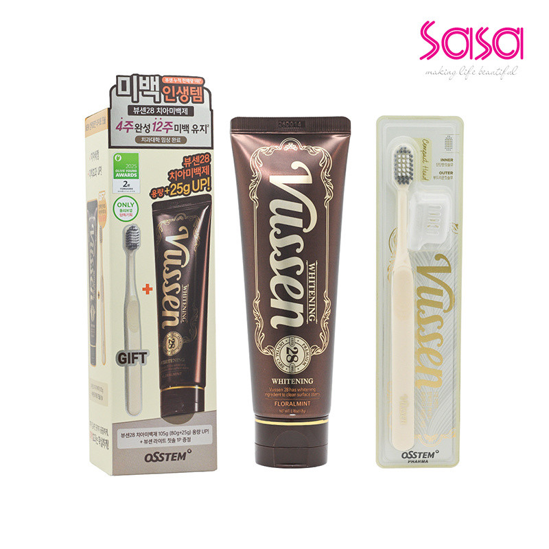 Vussen 28 Whitening Toothpaste Set (2pcs)