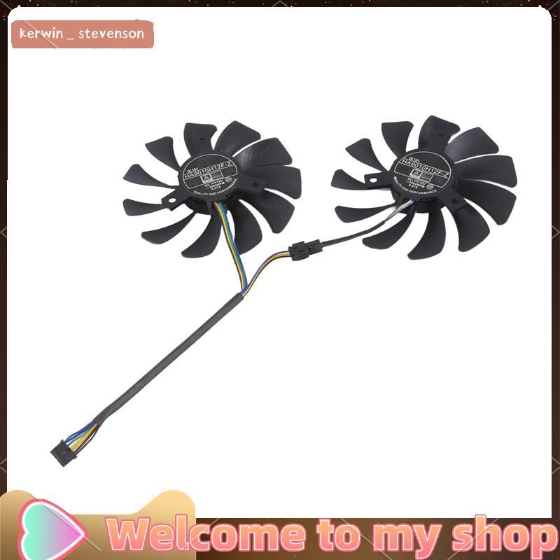ใหม่ 1 คู่กราฟิกการ์ดพัดลม 85 มม.ha9010H12F-Z 4Pin Cooler พัดลมสําหรับ Gtx 1060 Oc 6G Gtx 960 P106-1
