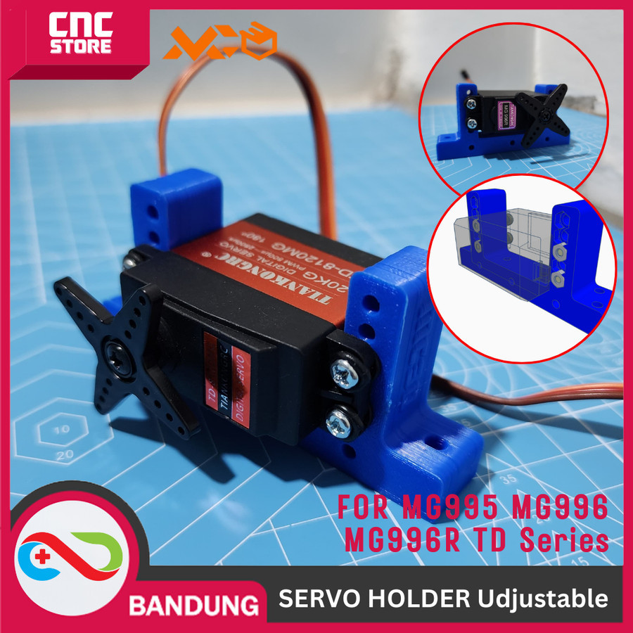 ขายึดเซอร์โว Mg995 Mg996 Mg996R Td Series ที่วางเซอร์โวแนวตั้ง – มอเตอร์/ไดรฟ์เซอร์โว