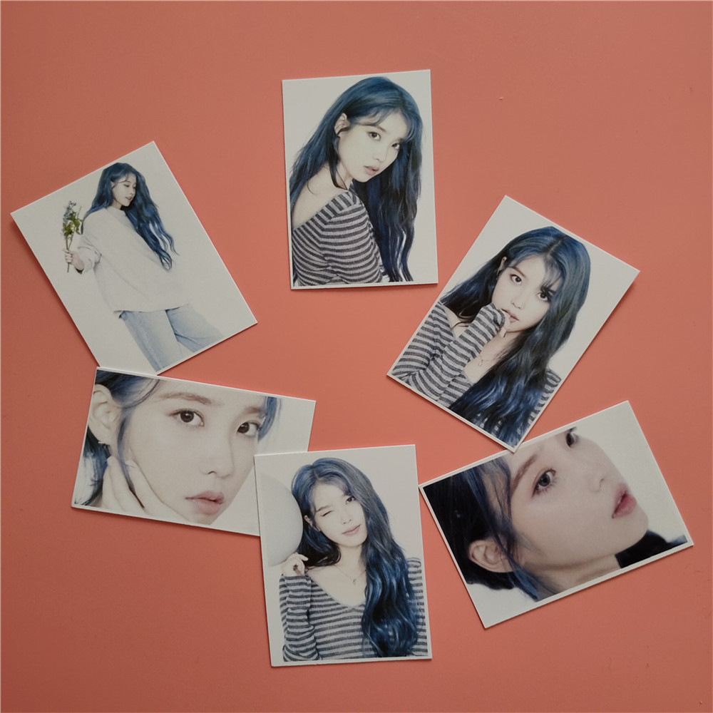 IU Li Zhien โปสการ์ด Merchandise Photocard การ์ด LOMO โปสการ์ด Uaena ของขวัญสไตล์เดียวกัน