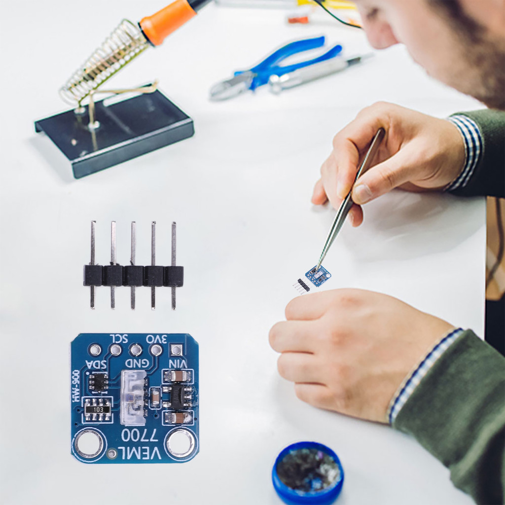 โมดูลเซ็นเซอร์ระดับแสง I2C 16-bit 0-120000 ลักซ์สําหรับกระดานพัฒนา