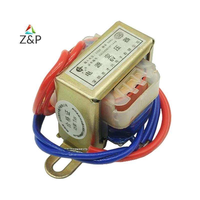 Z&P AC 6V 9V 12V 15V 18V 24V แรงดันไฟฟ้าเอาต์พุต 1W แรงดันไฟฟ้าทองแดงหม้อแปลงไฟฟ้า COD