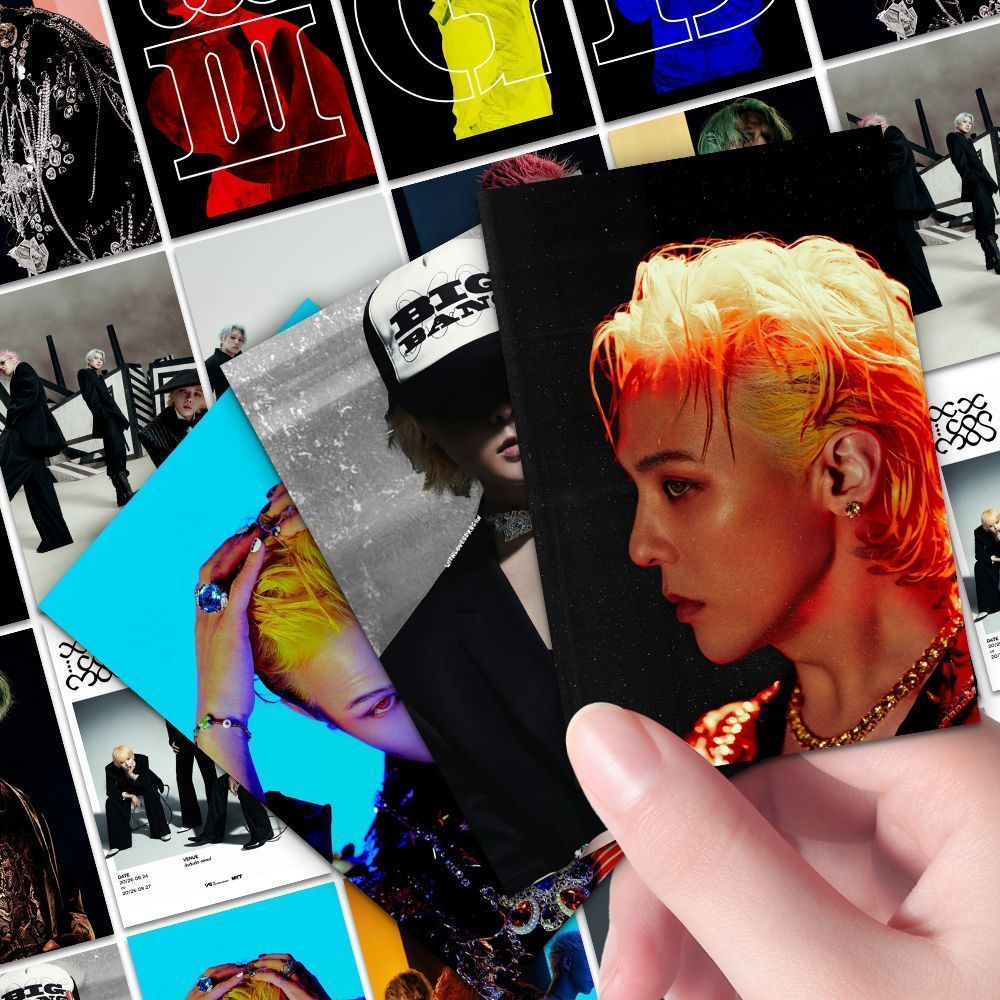 ขายร้อนผลิตภัณฑ์ใหม่ 80 แผ่น bigbang Fit Gwon Ji-Dragon Dongyong Bae Jiang Loud 20th Anniversary Ret