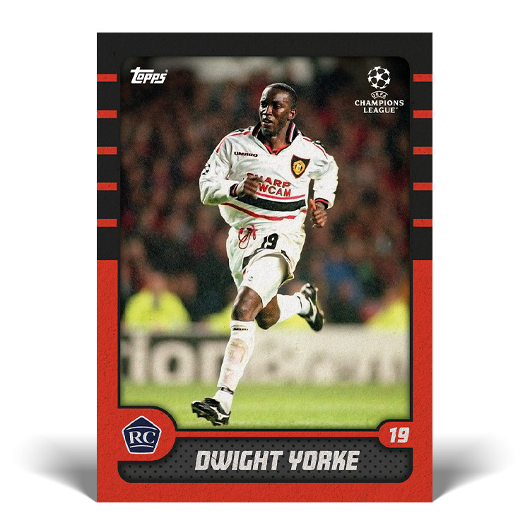 Topps The Lost Rookie Yorkman Union Retro Rookie RC Star Card Dwight Yorke