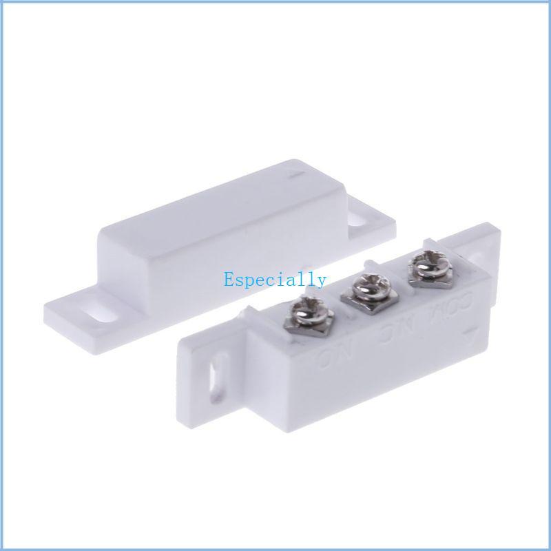 ESP Magnetic Reed Switch NC Door Alarm Magnetic Contact Switch Reed Switch สําหรับ GPS Alarm หรืออุป