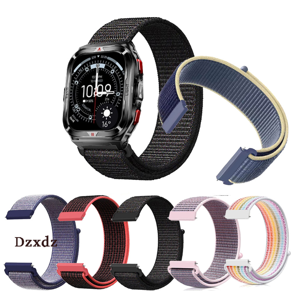 Aolon Urox S สมาร์ทนาฬิกาสําหรับ Aolon Urox S SmartWatch สายนาฬิกาสร้อยข้อมือไนลอนอุปกรณ์เสริม