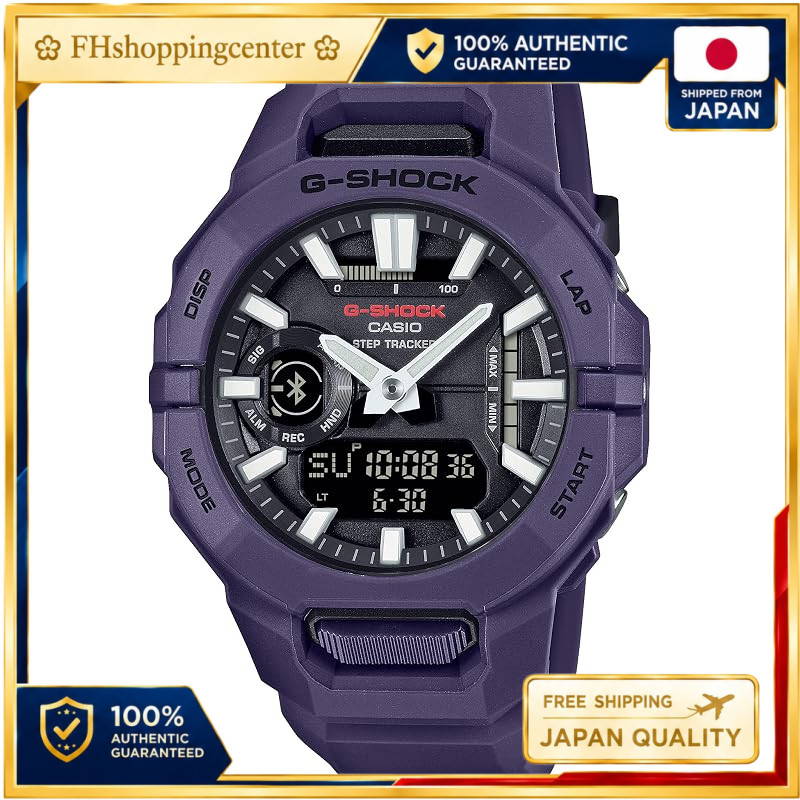 Casio G-Shock Men's Bluetooth Watch - Eco-Friendly Materials, Model GBA-950 Available in Purple, Bla