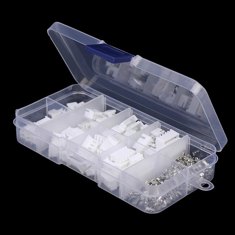 F4TH 230 ชิ้น/กล่อง XH 2.54 2p 3p 4p 5pin 2.54 มม.Pitch Terminal Kit JST Connector f4th