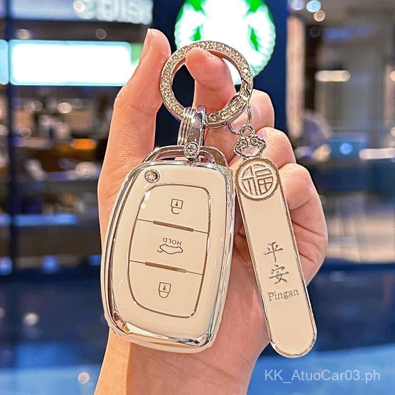Hyundai ix35 Key Fob Cover Mistra Lafesta Sonata Elantra Sonata 8 Verna Protective Case Keychain Pou