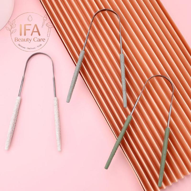 IFA ที่ขูดลิ้นแบบสแตนเลส | Tongue Scraper